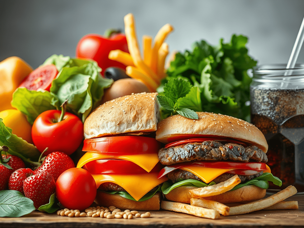 an-image-showing-a-healthy-diet-fused-with-unhealthy-western – Caveat Scientia